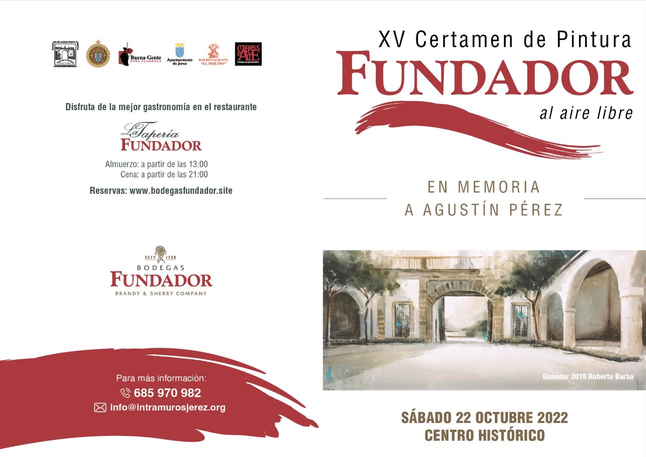 XV Certamen de Pintura FUNDADOR al aire  libre