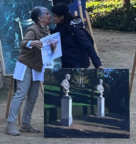 Pulsa para ampliar Entrega del 2º premio a Miao Du