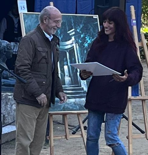 Entrega del 3º premio a Patricia Jiménez Molina 