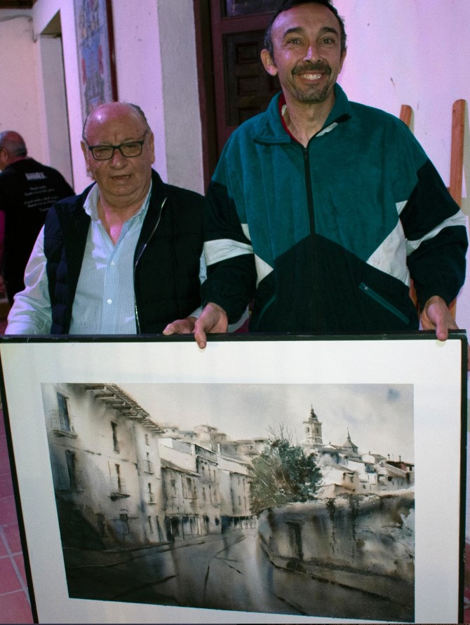 Entrega del 3º premio a Miguel Ángel Rodríguez Carrasco