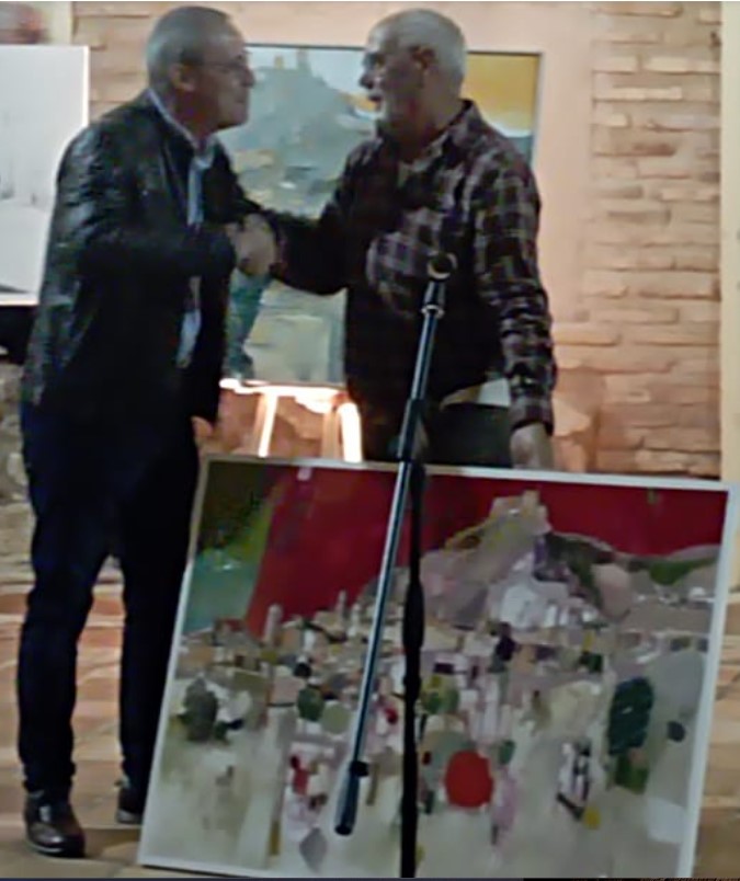 Pulsa para ampliar Francisco J. Llamazares, Primer Teniente de alcalde entrega el Primer Premio