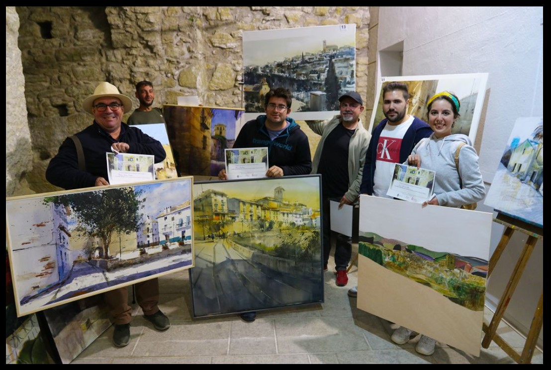 Pulsa para ampliar Por la izquierda primer premio, segundo premio y accésit