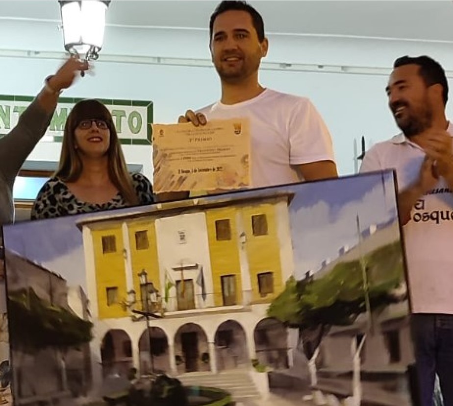 Pulsa para ampliar Entrega del 2º premio a Alfonso Buendía Martos