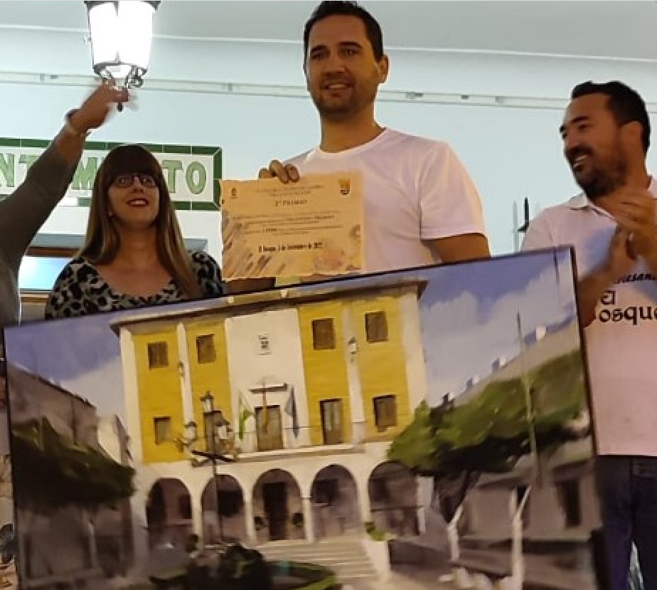 Entrega del 2º premio a Alfonso Buendía Martos