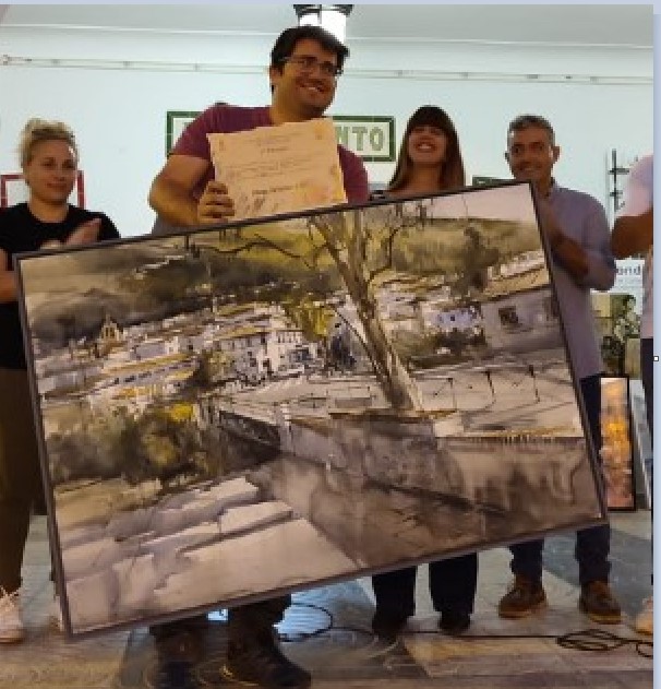 Pulsa para ampliar Entrega del 3º premio a Adrián Marmolejo Clarhed