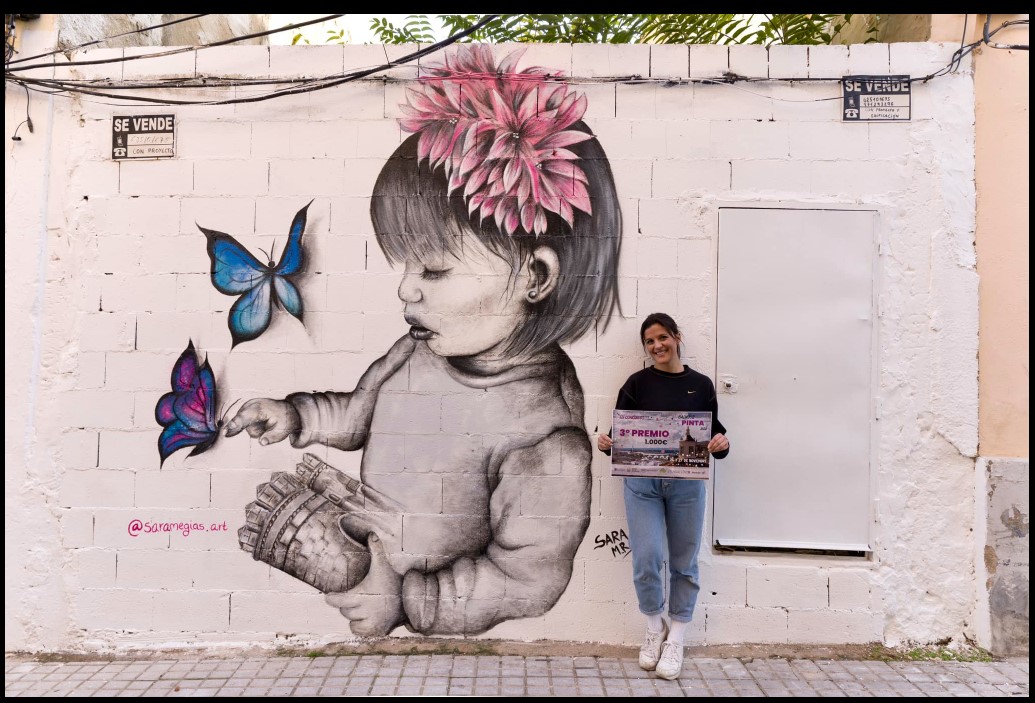 Pulsa para ampliar 3º premio de 1.100 € Sara Megías