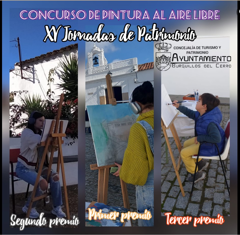 Pulsa para ampliar Concurso de Pintura al Aire libre de Burguillos del Cerro