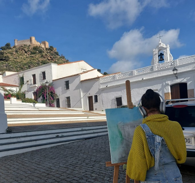 El castillo y la Plaza de la Misericordia