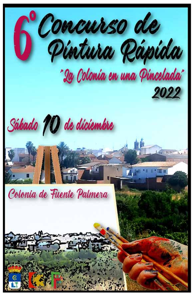 Pulsa para ampliar VI Concurso de Pintura Rápida La Colonia en una pincelada