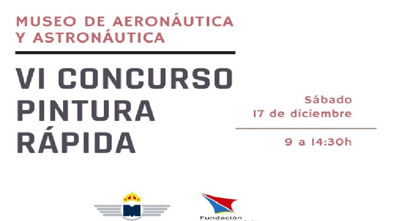 VI Concurso de Pintura Rápida Museo de Aeronáutica y Astronáutica 2022