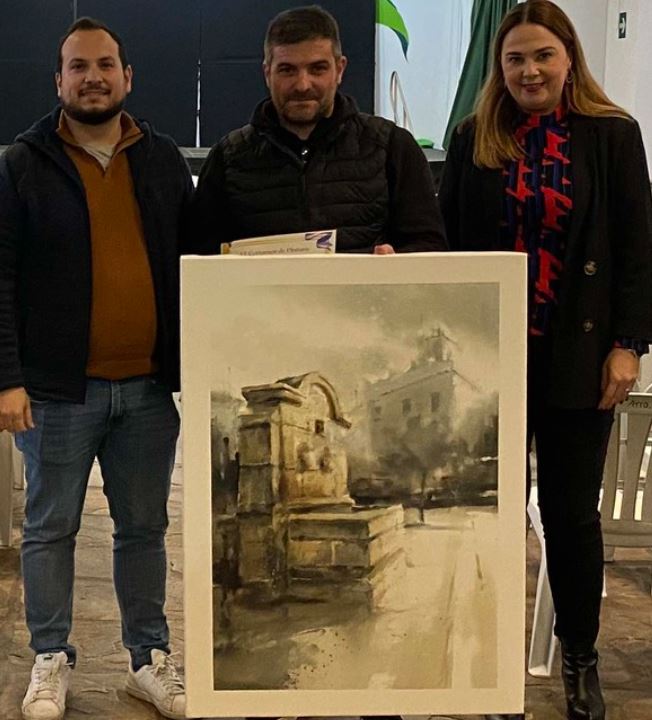 Entrega del 2º premio a Roberto Barba Pérez 