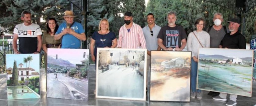 Todos los premiados y al día de hoy impagados del V Certamen Internacional de Pintura Rápida de La Zubia 2022