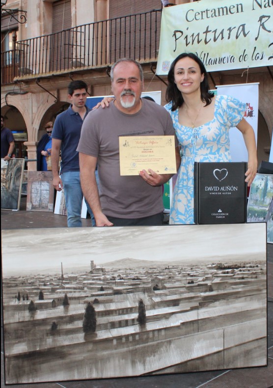 Entrega del 1º premio a Rafael Carrascal García 