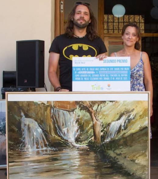 Pulsa para ampliar Entrega del 2º Premio a Javier Martín Aranda