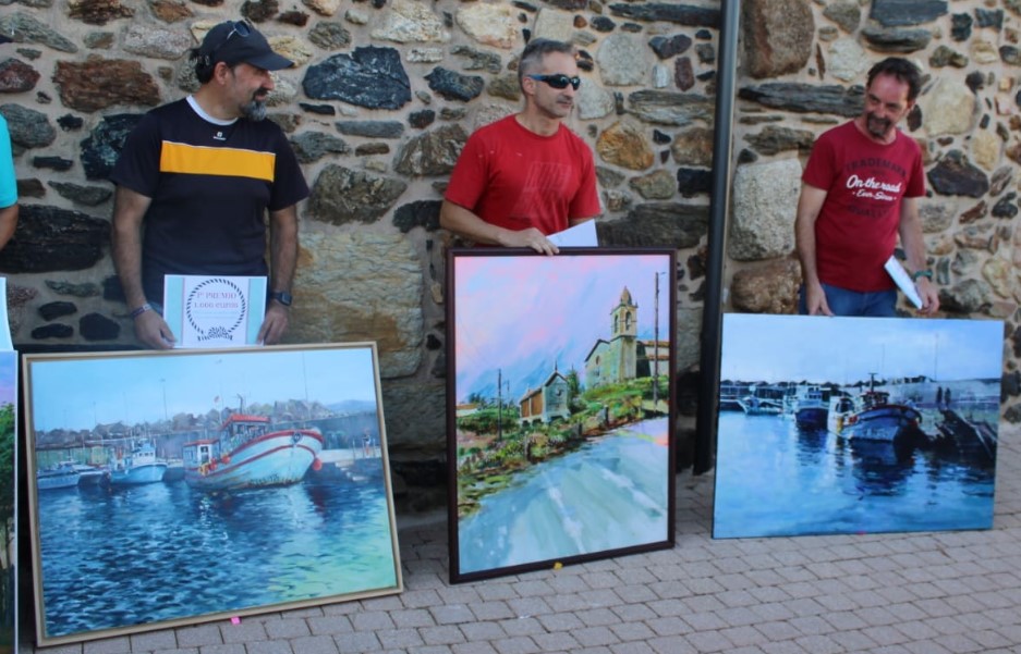 De izquierda a derecha 1º, 2º y 3º PREMIOS