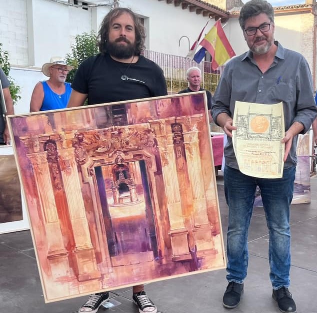 Jesús Alcolea entrega el diploma de la AEPE