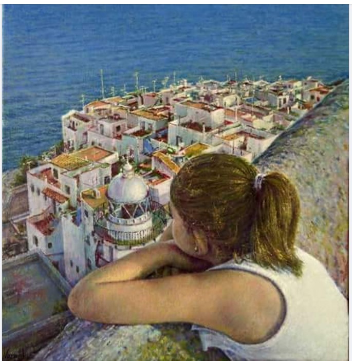 Pulsa para ampliar =Mirando al mar= de Emiliano Vozmediano (Puertollano)