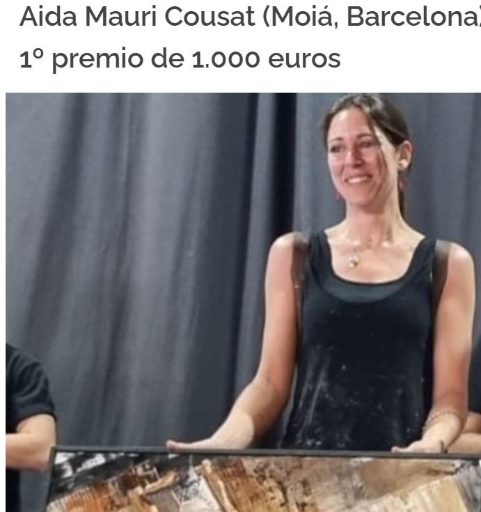 Aida Mauri Cousat 1º PREMIO EN EL XVII CONCURSO DE PINTURA RÁPIDA VILLA DE CORRAL DE CALATRAVA  -  Ciudad Real