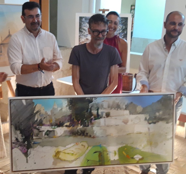 Pulsa para ampliar Entrega del 1º premio a Alberto Márquez Ruiz