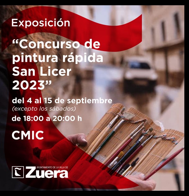 Todas las obras,  premiadas y no premiadas, serán expuesta del 4 al 15 de septiembre (excepto los sábados) en el CMIC de 18:00 a 20:00 h. 