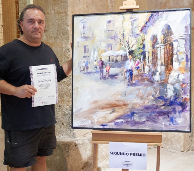 Pulsa para ampliar Entrega del 2º premio, de 700 euros, a Juan Carlos Pérez Sullà