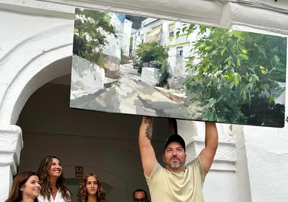 Pulsa para ampliar Entrega del 3º Premio: Cristóbal León García
