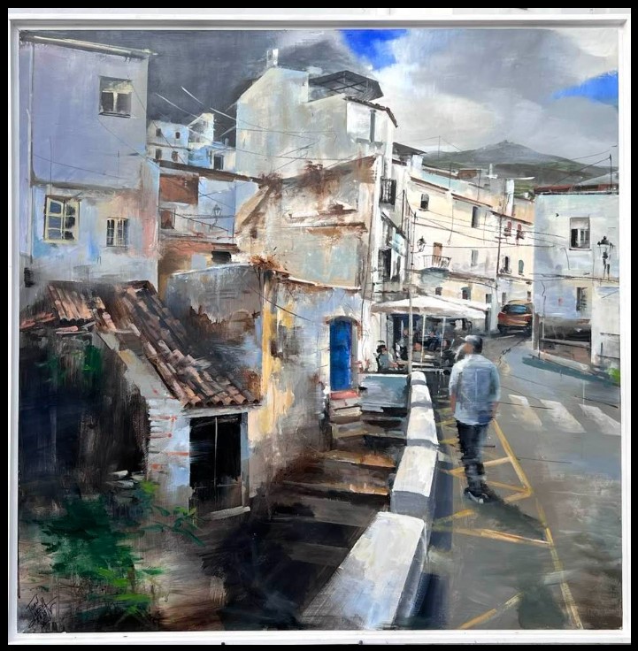 Pulsa para ampliar JUAN LUCENA obra presentada al Certamen de Pintura Rápida de Ubrique