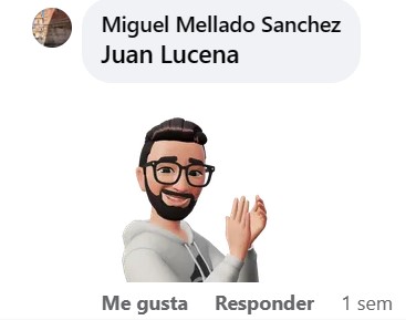 MIGUEL MELLADO SÁNCHEZ en el Facebook de IGLESIAS:  
