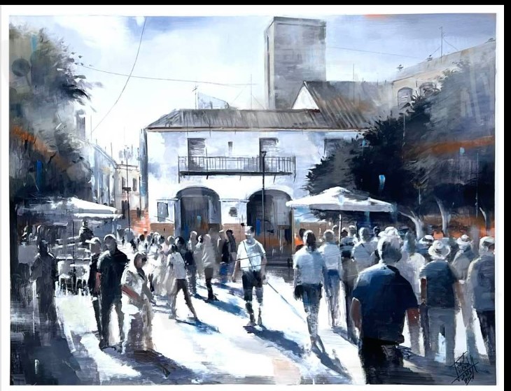Pulsa para ampliar PREMIO don Jesus López. Certamen de pintura al aire libre de Monturque (Cordoba)