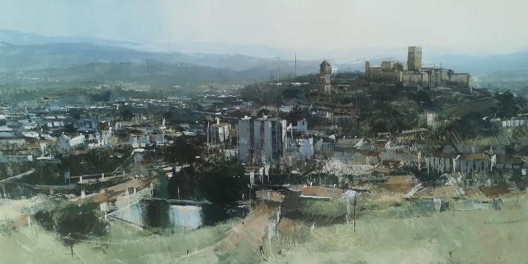 Pulsa para ampliar Premiado, 6 de agosto, en el XXIII Certamen nacional de pintura rápida ciudad de Alcaudete (Jaén)