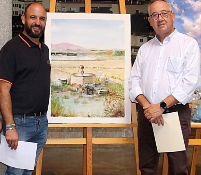 Pulsa para ampliar Entrega del 1º premio de 150 € en la categoría local