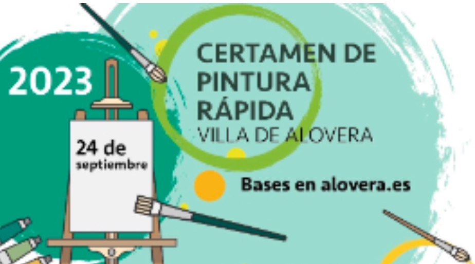 Pulsa para ampliar XXV Certamen de Pintura Rápida Villa de Alovera 2023 - Guadalajara