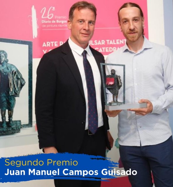 Entrega del 2º premio a Juan Manuel Campos Guisado (Madrid)