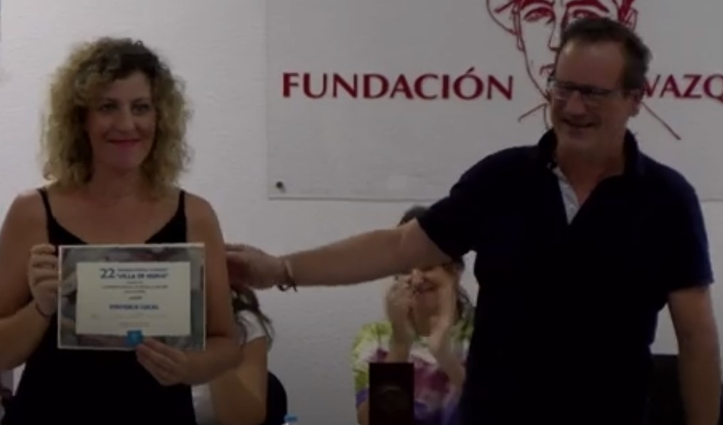 Entrega del Premio Pintor Local a Carmen Alcázar Domínguez
