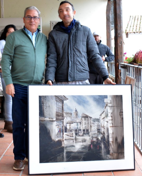 ENTREGA del 3º premio de 750 euros Miguel Ángel Rodríguez Carrasco 