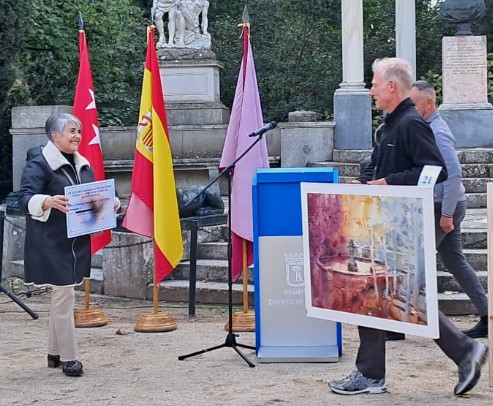 Pulsa para ampliar Entrega del tercer premio de 1.000 € a Justin Phillip Williams