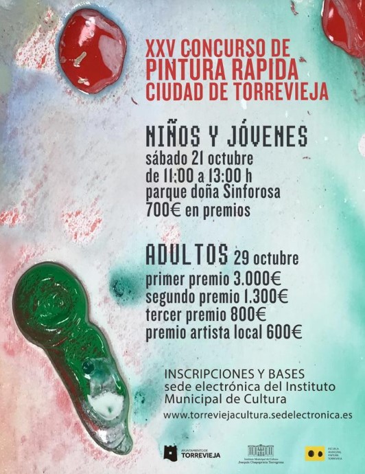 XXV Concurso de Pintura Rápida =Ciudad de Torrevieja=