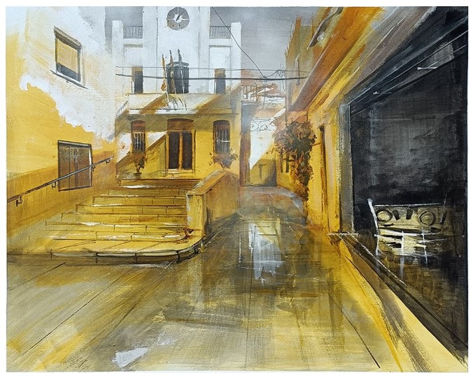Pulsa para ampliar 1º premio en el VIII Concurso de Pintura al Aire Libre Ayuntamiento de Calpe - Alicante