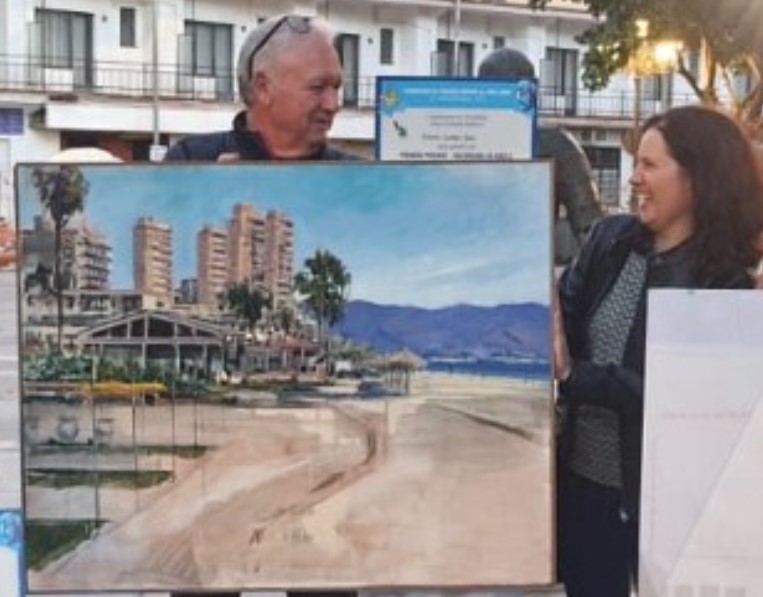 Pulsa para ampliar Entrega del 1º premio de 800 euros a Antonio Cantero Tapia