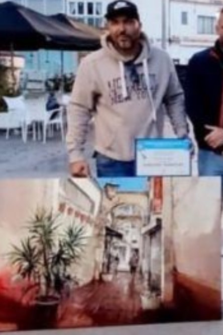 Pulsa para ampliar Entrega del 2º premio de 600 euros a Cristóbal León García