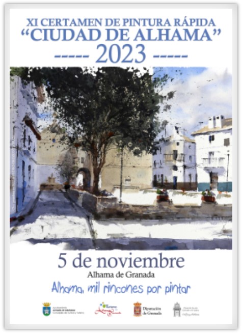 XI Certamen de pintura rápida Ciudad de Alhama 2023