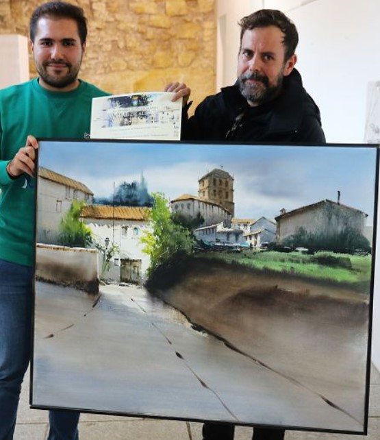 Entrega del 1º premio a Pablo García Ávila 