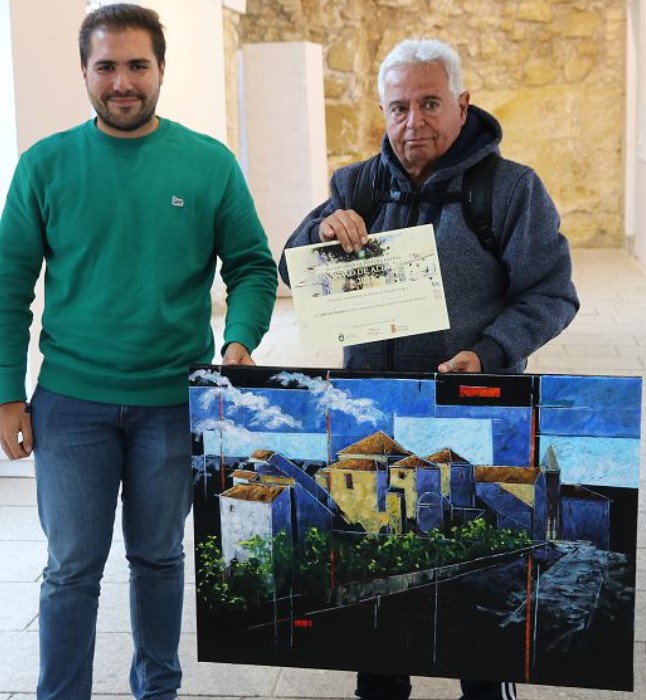 Pulsa para ampliar Entrega del 3º premio a Rafael Benguigui Rodríguez