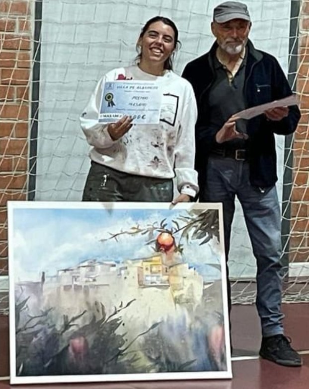 Pulsa para ampliar Nora Gallego Pascual con Blai Tomás Ibáñez