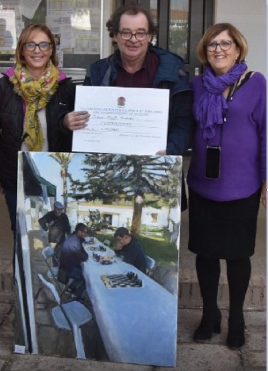 Pulsa para ampliar Entrega del 2º premio a Julián Maroto Fernández
