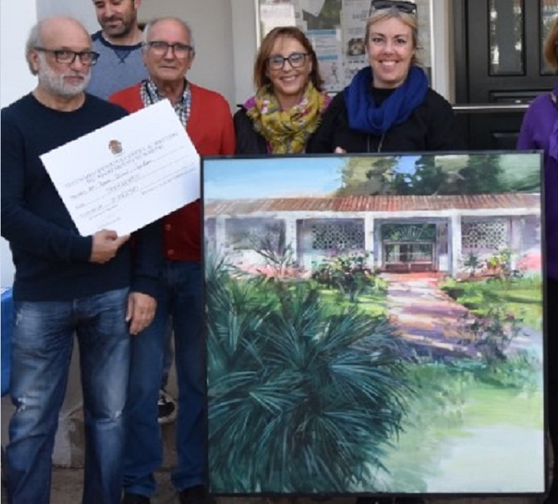 Entrega del 3º premio a Mª Teresa Durá Sepulcre