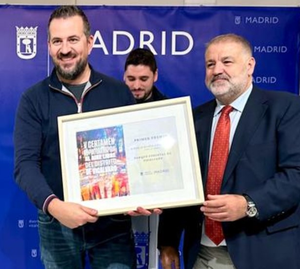 Entrega del 1º Premio a Pablo Rubén López Sanz 