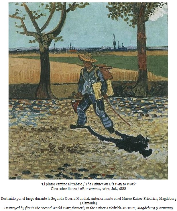 El pintor camino al trabajo  / Óleo sobre lienzo / Arles, Jul.,1888