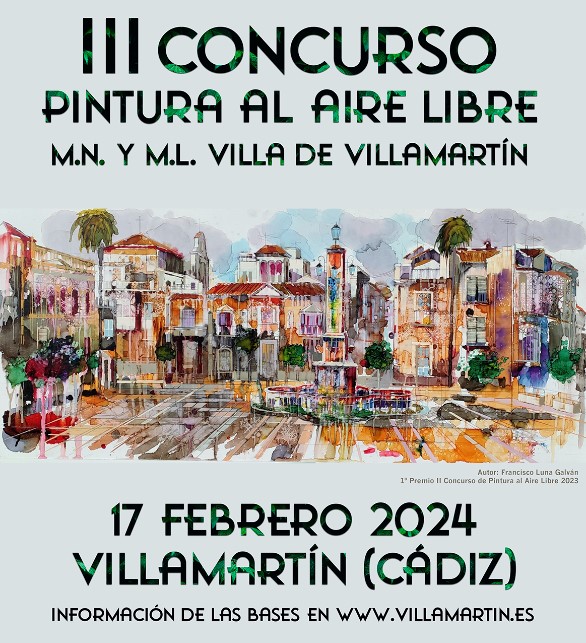 III Concurso de Pintura al Aire Libre de Villamartín - Cádiz