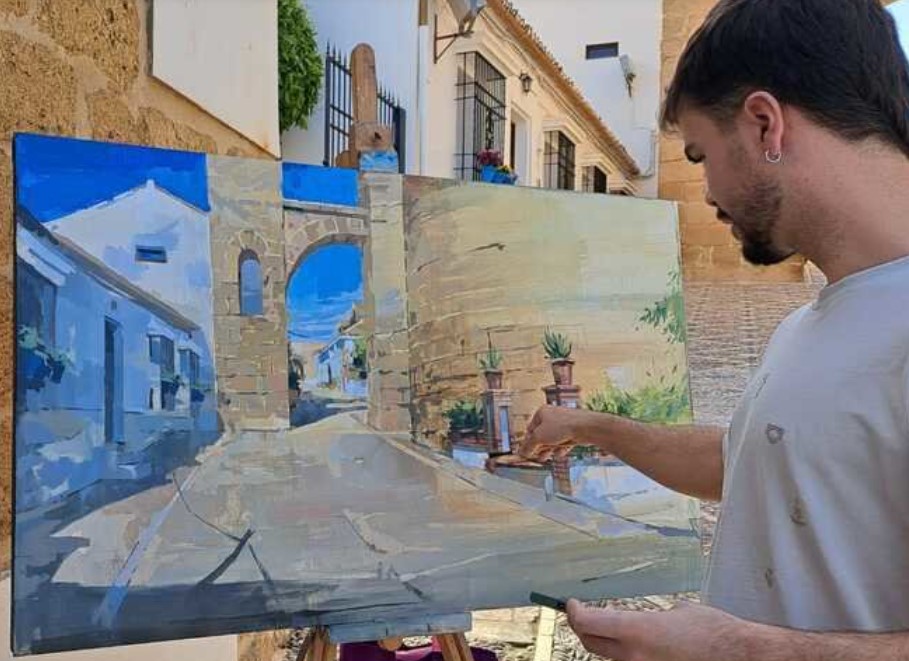 Pulsa para ampliar Cuarto premio de 450 € Miguel Repollés Martínez